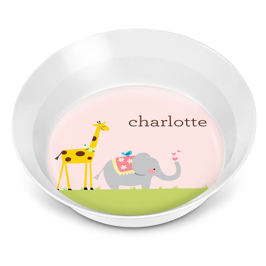 Animal Parade Children's Melamine Bowl